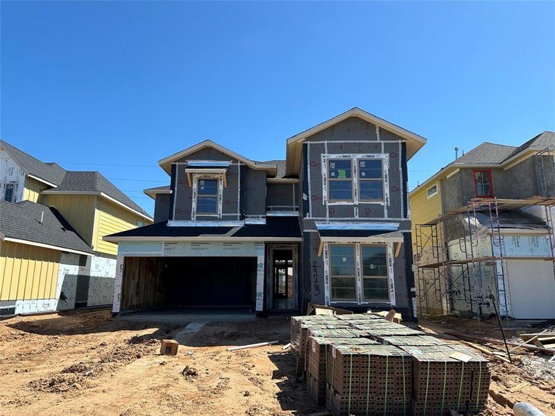 New construction Single-Family house 29723 Bur Creek Lane, Fulshear, TX 77441 Maverick- photo