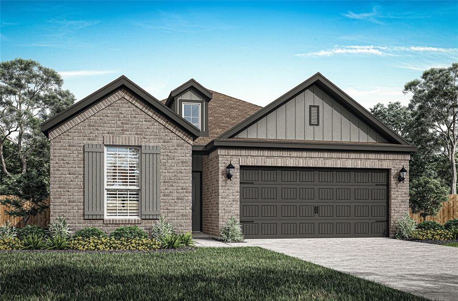 This exceptional, single-story home has everything you have been looking for! Enjoy a fully upgraded kitchen, luxurious master suite, spacious laundry room and sizable bedrooms with the Harris at Canterra Creek. Actual fits and finishes may vary from MLS photos.