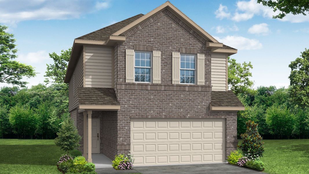 New construction Single-Family house 5162 Sandstone Way, San Antonio, TX 78222 Weaver- photo