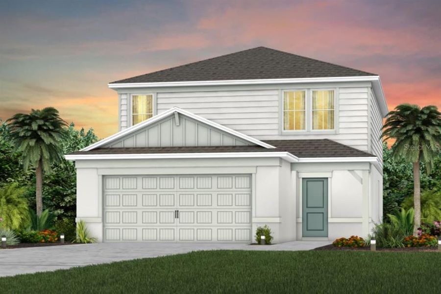New construction Single-Family house 2146 Charming Avenue, Davenport, FL 33896 Mill Run- photo