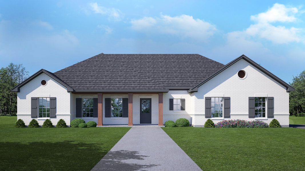 New construction Single-Family house Shelby, Prather Road, Springtown, TX 76082 - photo