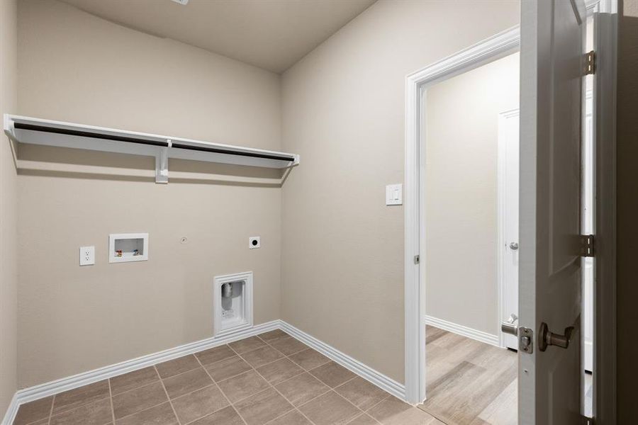 Spacious Laundry room