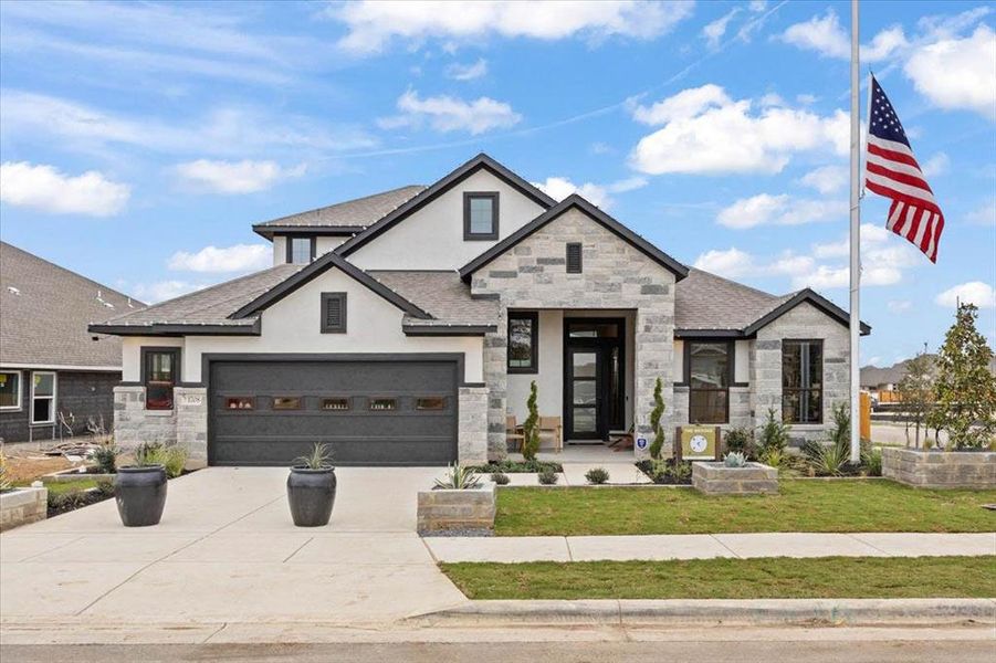 New construction Single-Family house 221 Brewer Street, Kyle, TX 78640 Brooke- photo