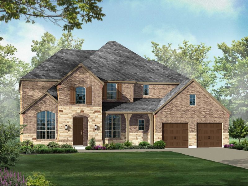 New construction Single-Family house 294 Plan, 23619 Providence Ridge Trail, Katy, TX 77493 - photo