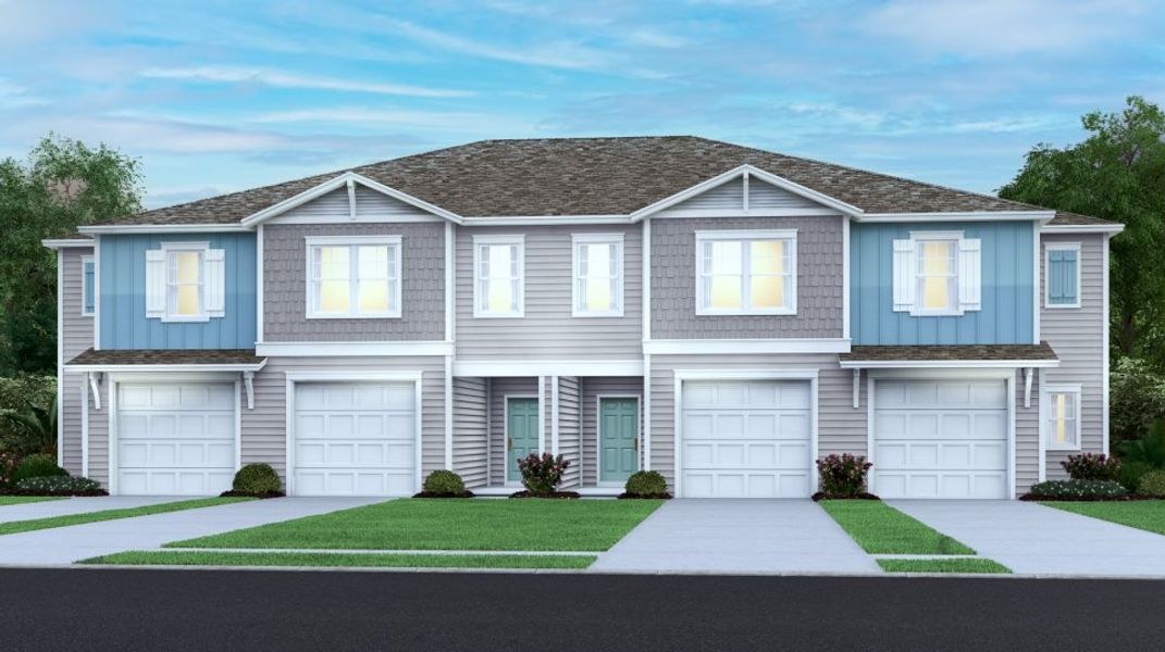 New construction Multi-Family house 1691 Pacifico Way, Jacksonville, FL 32211 Lincoln- photo