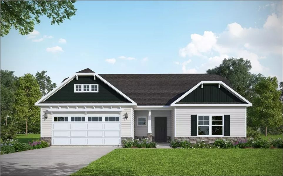 New construction Single-Family house Cambridge, 25 Martins Mill Court, Wendell, NC 27591 - photo