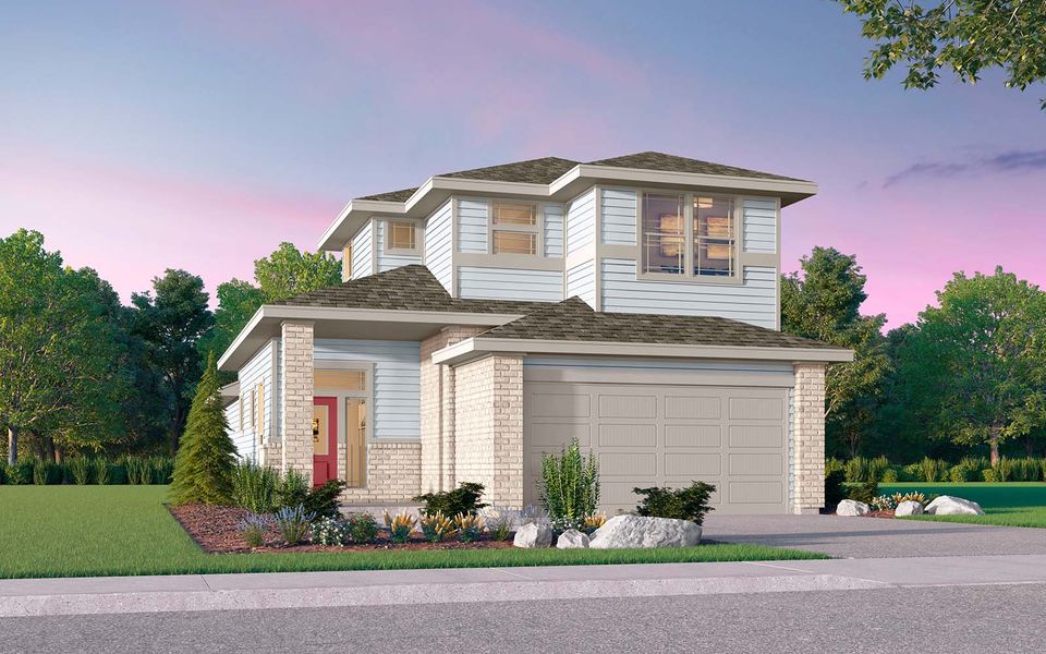 New construction Single-Family house 8405 Cottage Rose Drive, Austin, TX 78744 Cambridge- photo