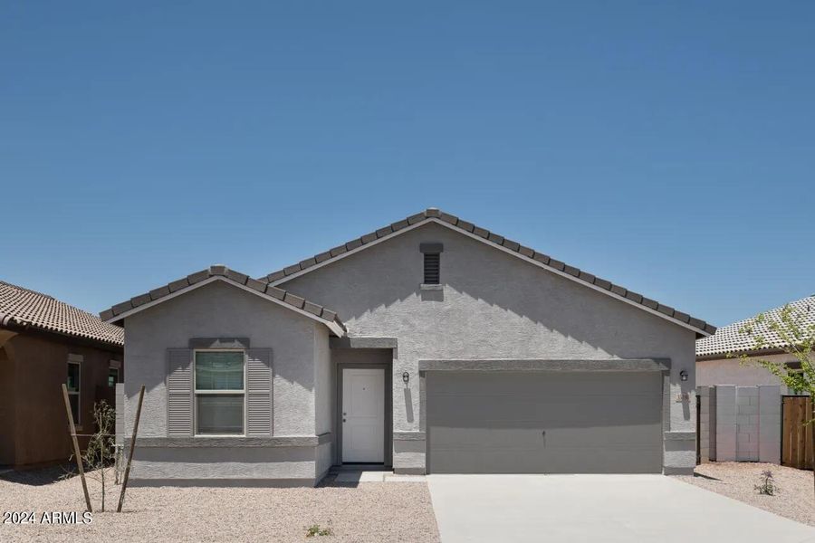 New construction Single-Family house 5636 S 242Nd Lane, Buckeye, AZ 85326 Moonbeam- photo