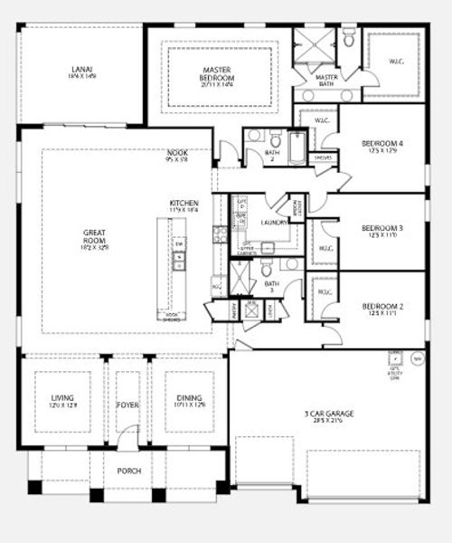 New construction Single-Family house The Sienna, J Claxton Cir, Callahan, FL 32011 - photo