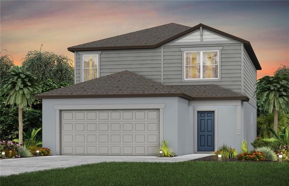 New construction Single-Family house 9030 Rally Spring Loop, Wesley Chapel, FL 33545 - photo