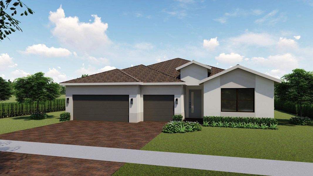 New construction Single-Family house 1550 Lago Circle, Palm City, FL 34990 Camden- photo