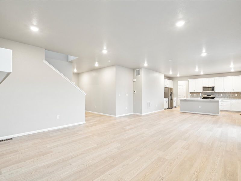 Berthoud floorplan interior image at Poudre Heights, a Meritage Homes community in Windsor, CO