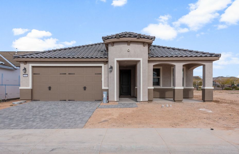 New construction Single-Family house 21449 N 269Th Avenue, Buckeye, AZ 85396 Hideaway- photo
