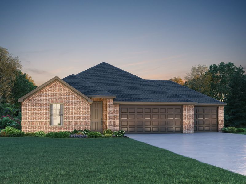 New construction Single-Family house The Oleander (C401), 4931 Great Oaks Drive, Pearland, TX 77584 - photo