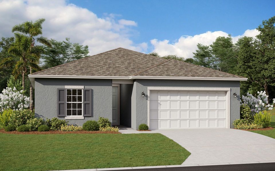 New construction Single-Family house Bradley, 5796 Timber Meadow Way, Saint Cloud, FL 34771 - photo