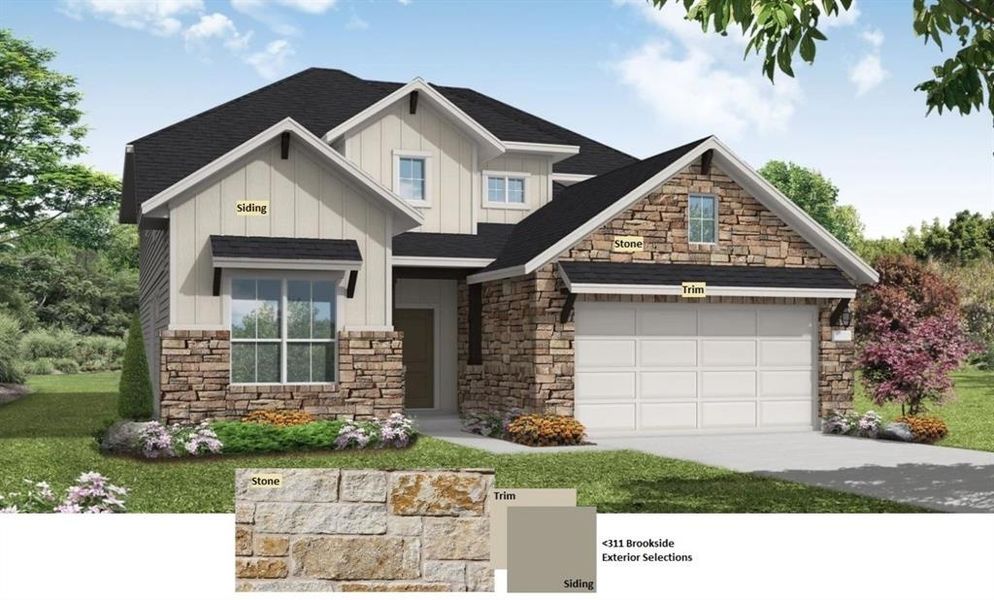New construction Single-Family house 311 Brookside St, Hutto, TX 78634 - photo