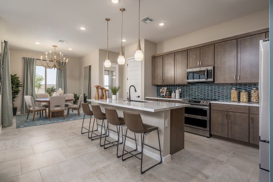Kitchen & Dining Room | Pastora | Wildera – Peak Series | New Homes in San Tan Valley, AZ | Landsea Homes