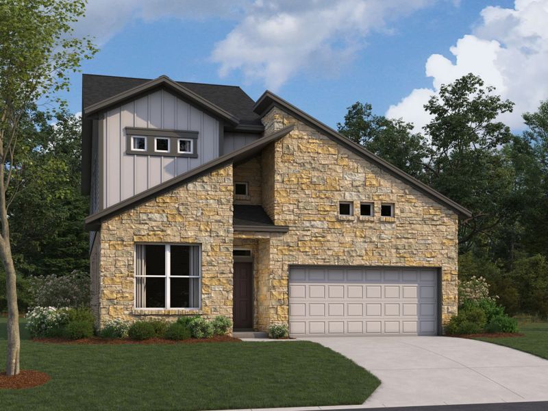 New construction Single-Family house Dexter, 820 Corvallis Drive, Leander, TX 78641 - photo