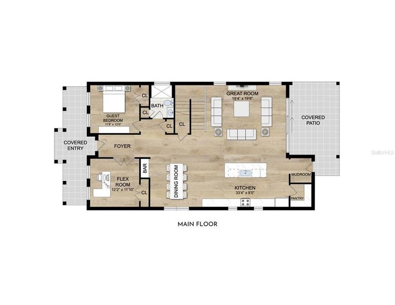 First floor plan