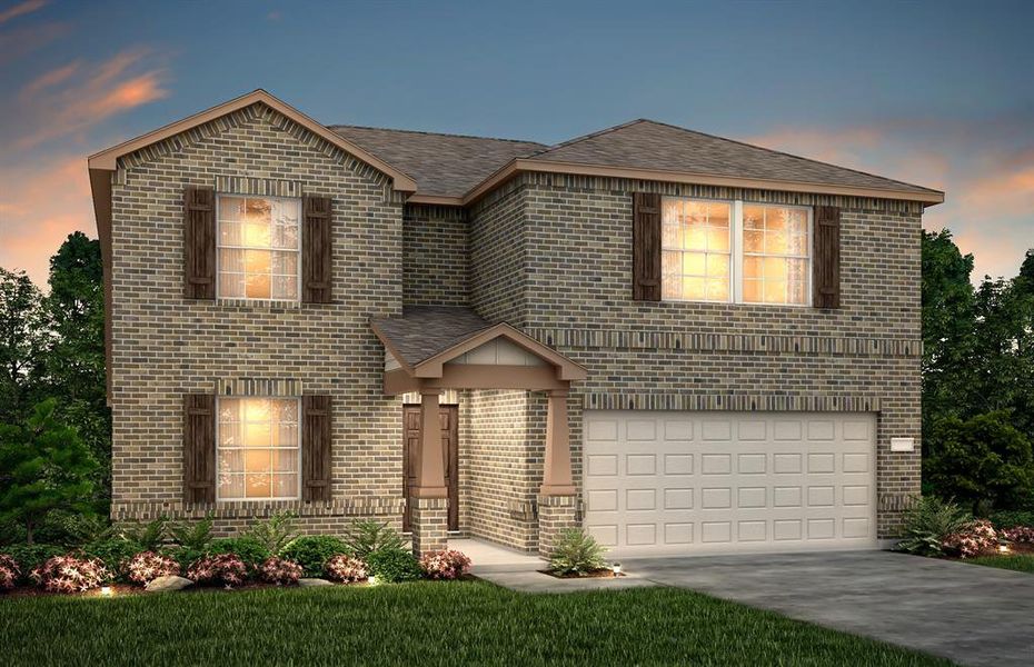 New construction Single-Family house 1720 Village Creek Lane, Denton, TX 76208 Stockdale- photo