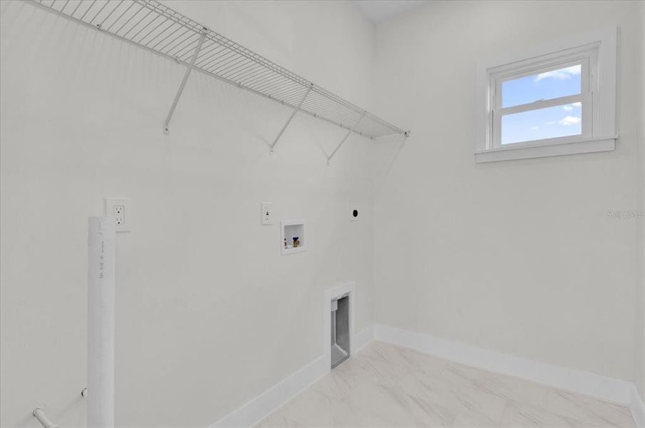 Large laundry room upstairs