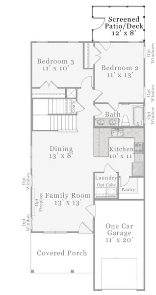 Optional - Screened Deck / Patio