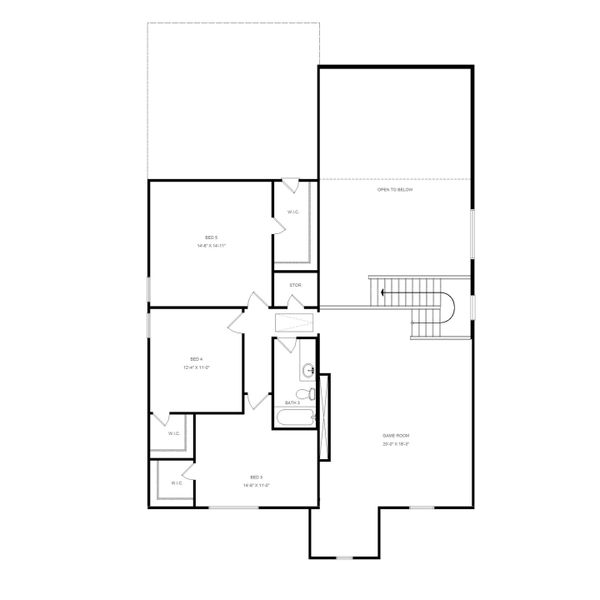 W/S #69852 / BG #3: 2nd Floor