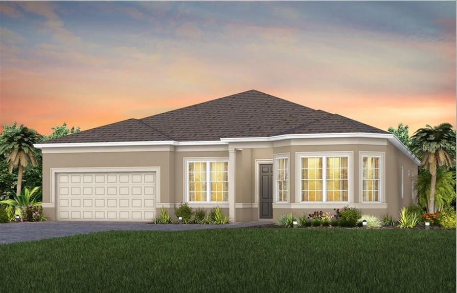 New construction Single-Family house 6042 Blue View Way, Saint Cloud, FL 34771 Easley- photo