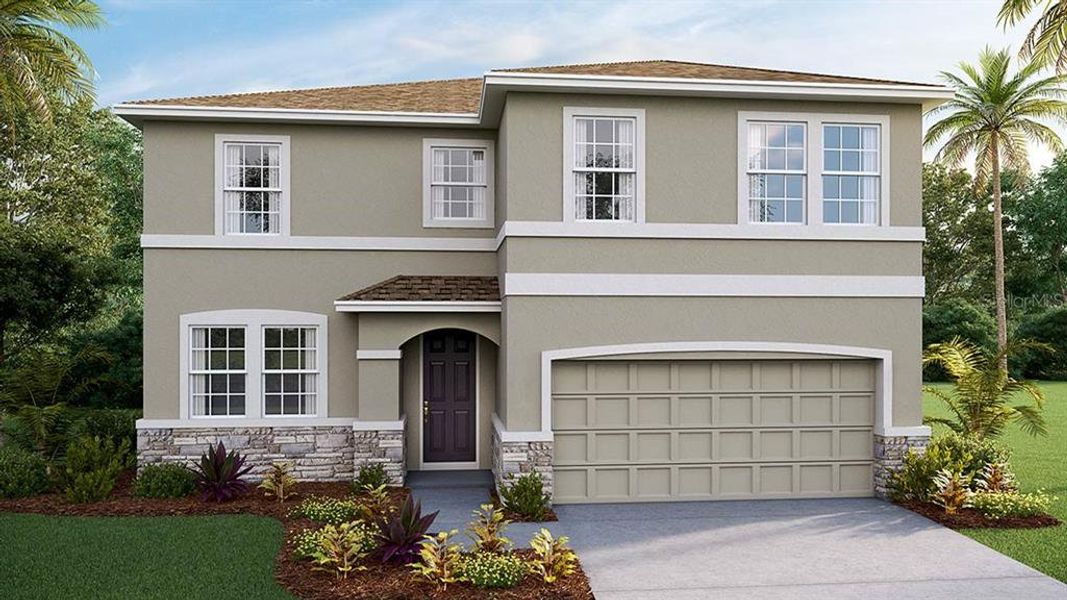 New construction Single-Family house 10512 Eustis Drive, Parrish, FL 34219 Coral- photo