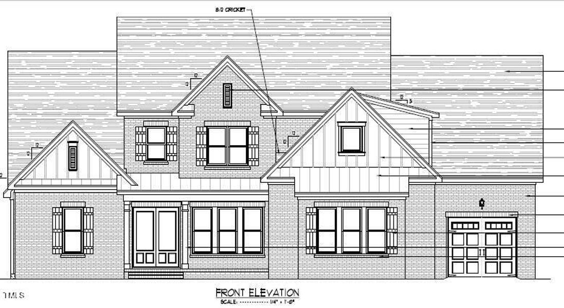 Lot 15 Front Elevation