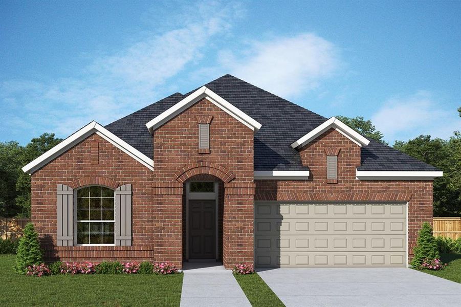 New construction Single-Family house 2401 Half Moon Way, Northlake, TX 76226 The Raddington- photo