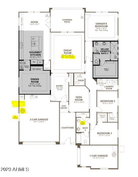 New construction Single-Family house 21750 E Lords Way N, Queen Creek, AZ 85142 Dominic- photo