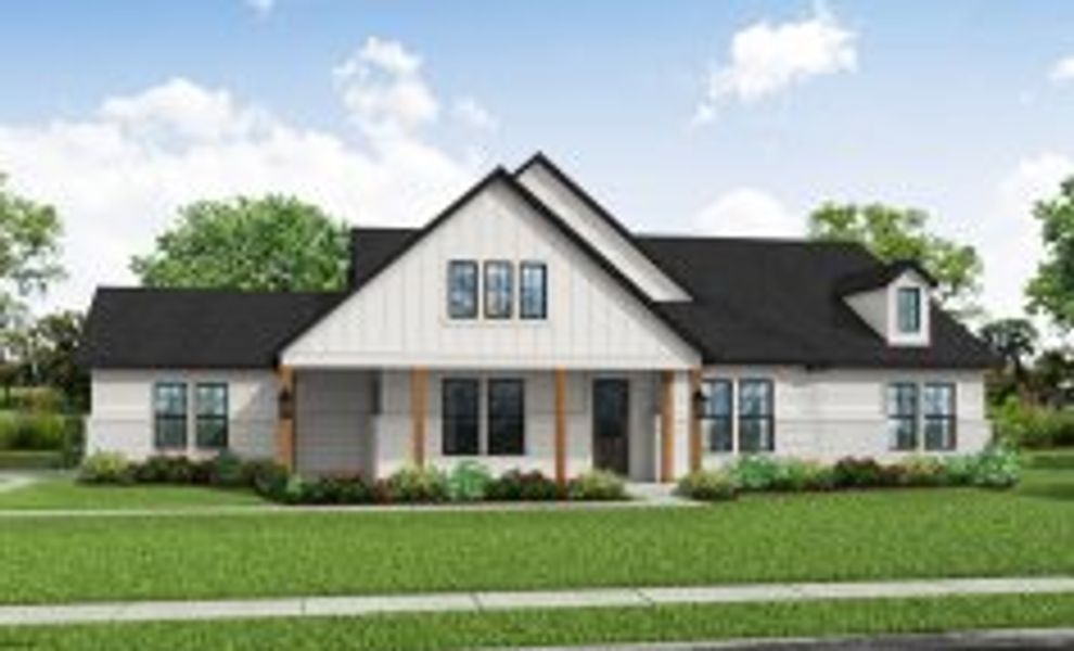 New construction Single-Family house 3015 Farmhouse, Topaz Court, Willis, TX 77378 - photo