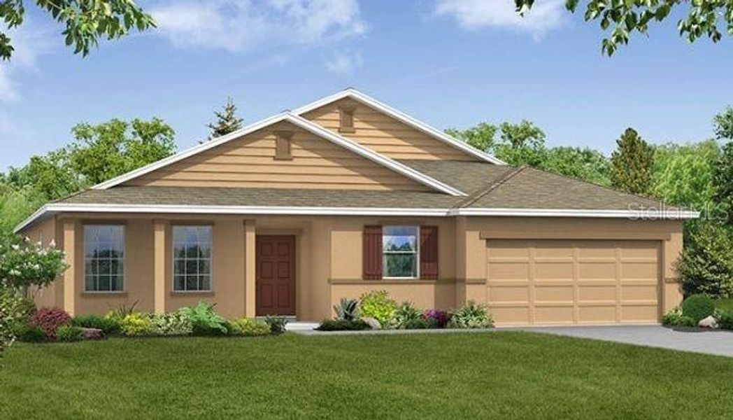 New construction Single-Family house 941 Fieldstone Way, Haines City, FL 33844 The Harmony- photo