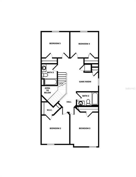 2nd Floor Layout Flipped