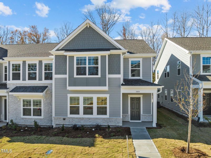 New construction Townhouse house 320 Spaight Acres Way, Wake Forest, NC 27587 - photo