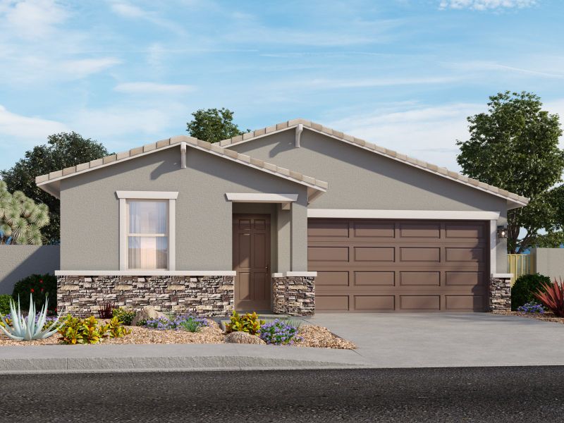 New construction Single-Family house 3243 E Bee Trail, San Tan Valley, AZ 85143 Jubilee- photo