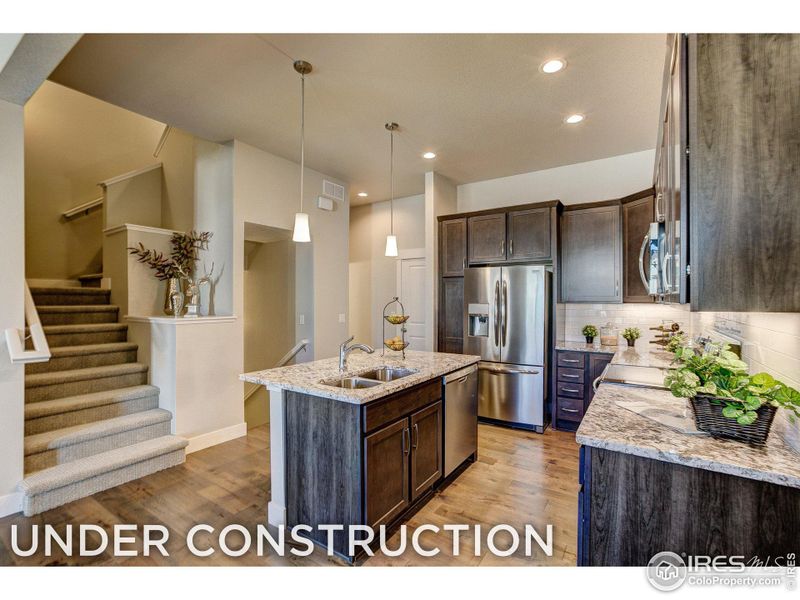 New construction Townhouse house 4140 Trapper Lake Dr, Loveland, CO 80538 Camden- photo