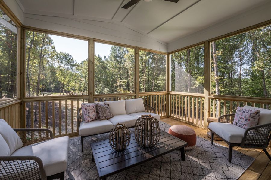 (15) - Grayson by HHHunt Homes- Screened Porch