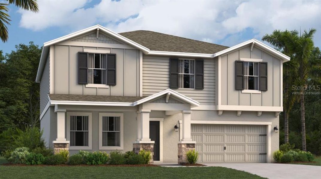 New construction Single-Family house 4864 Edensbridge Lane, Kissimmee, FL 34746 Providence- photo