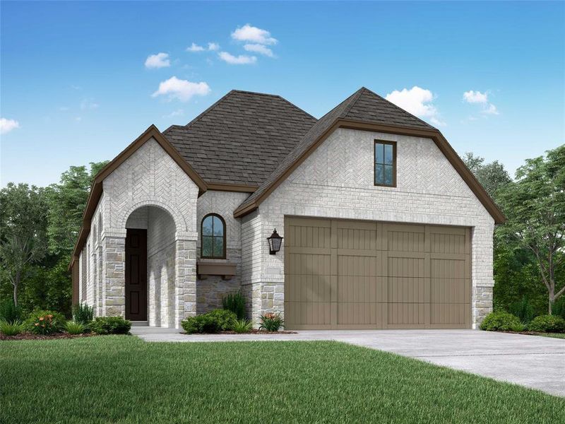 New construction Single-Family house 1548 Whispering Meadow Drive, Van Alstyne, TX 75495 Carlton Plan- photo