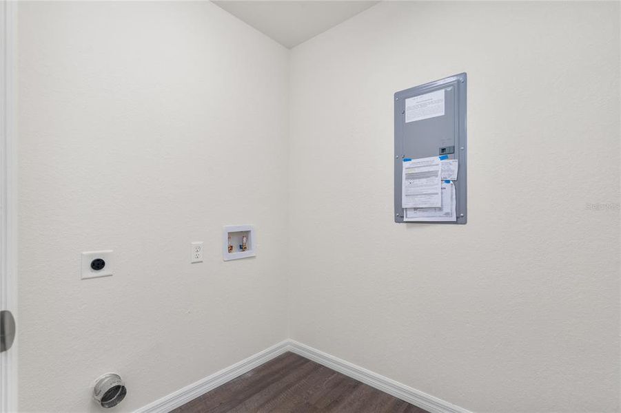 Laundry Room off of kitchen