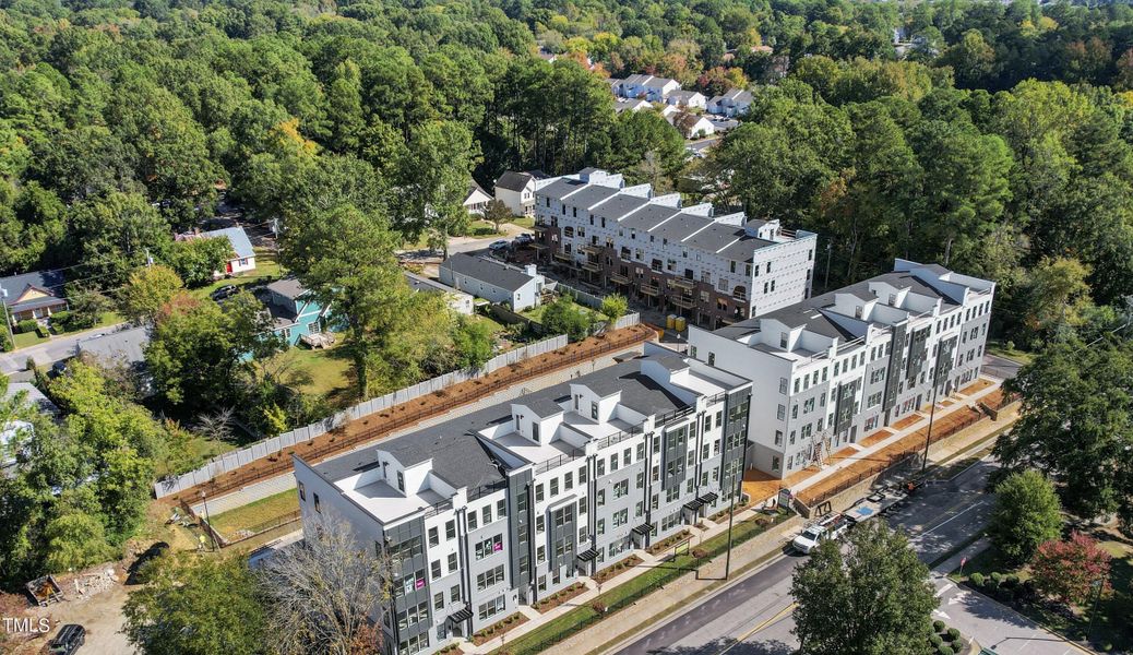 New construction Townhouse house 115 N Franklin Street, Unit 100, Wake Forest, NC 27587 The Tessa - photo