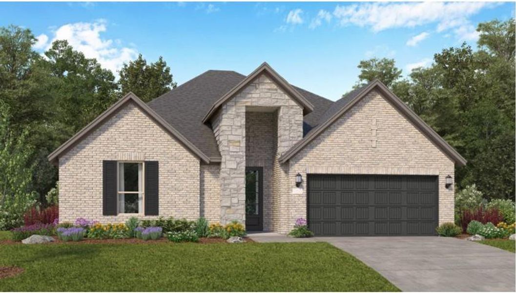 New construction Single-Family house 29009 Red Loop Drive, New Caney, TX 77357 Cabot II- photo