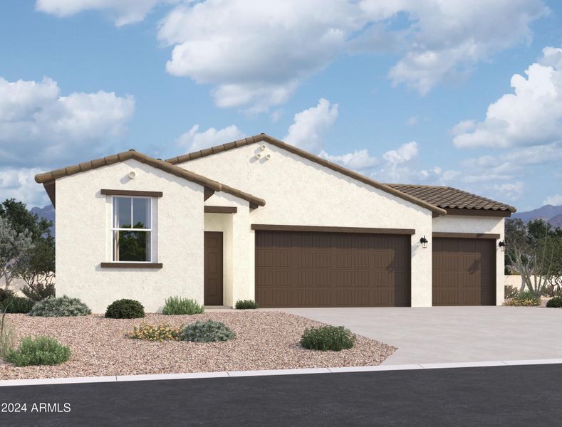 New construction Single-Family house 46941 W Cansados Road, Maricopa, AZ 85139 - photo