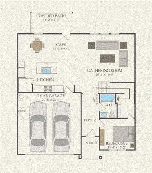 Pulte Homes, Taylor floor plan