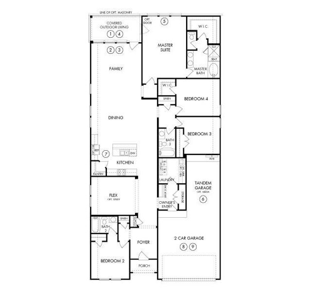 New construction Single-Family house 1842 East Darlington Oak Court, Conroe, TX 77304 The Atwood (4181)- photo