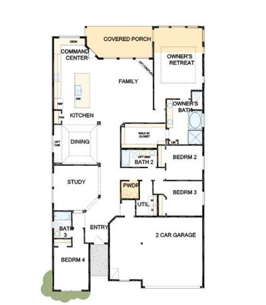 The success of a floor plan is the way you can move through it…You’ll be amazed at how well this home lives…We call it traffic patterns.