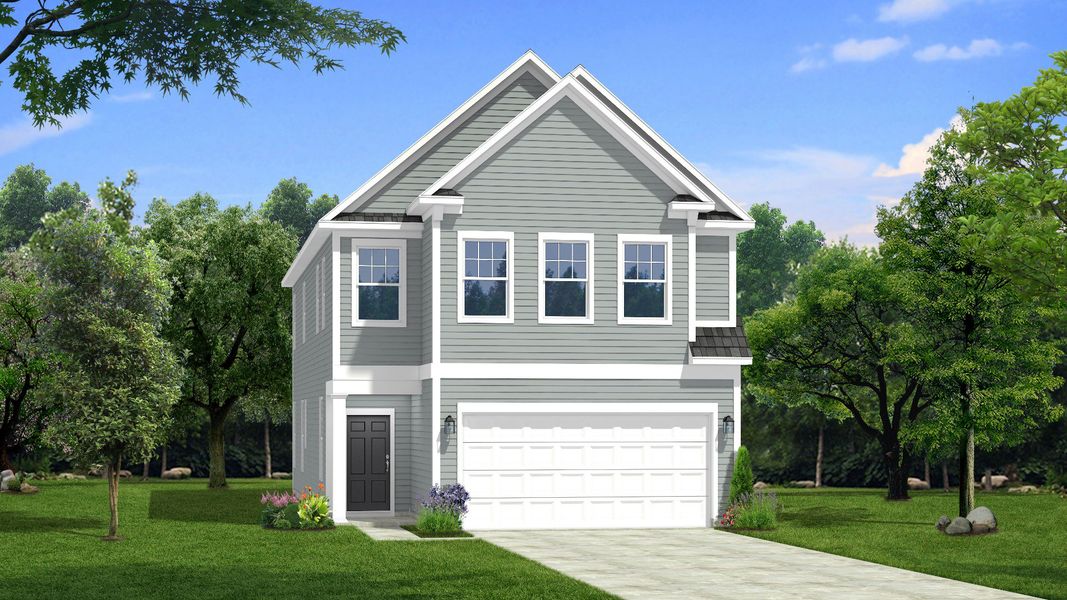 New construction Single-Family house Callaway, 5112 River Sand Trail, Raleigh, NC 27604 - photo