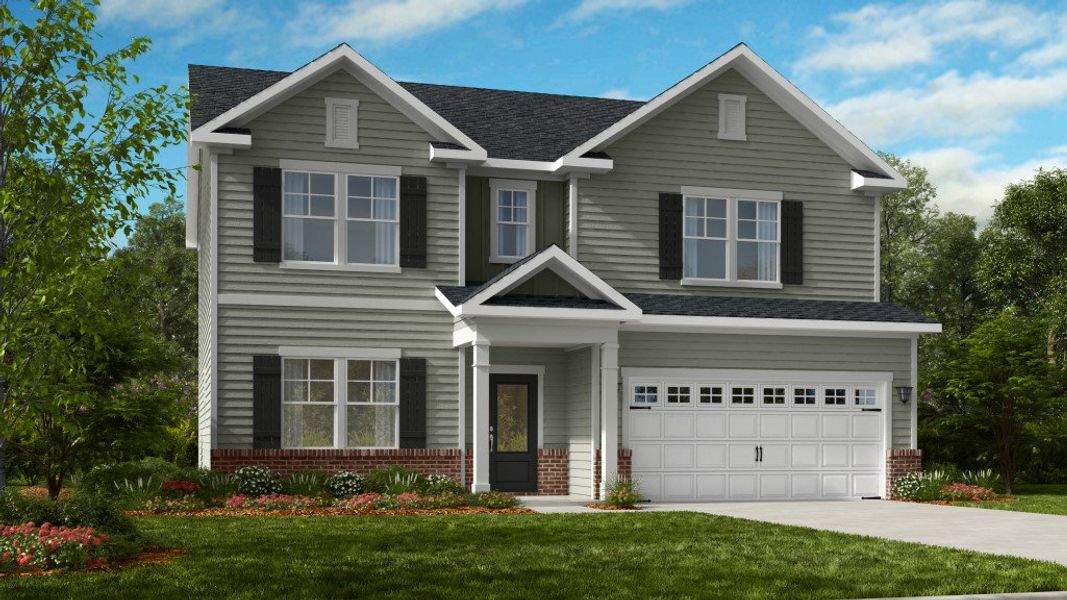 New construction Single-Family house Andrews, 505 Morning Glade Street, Wake Forest, NC 27587 - photo